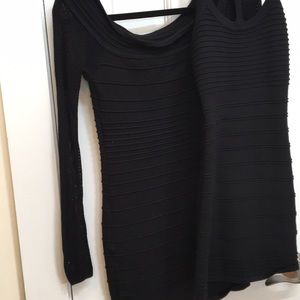 Bundle of 2 black bandage bodcon dresses